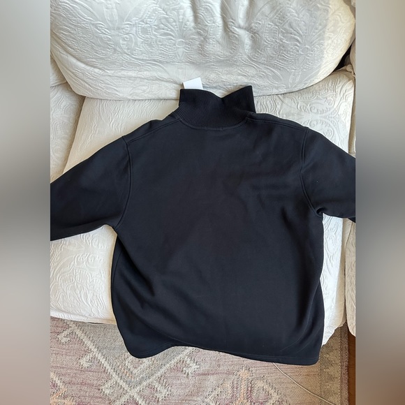 *NWT* Men’s Theory Black Quarter-Zip - Picture 3 of 9